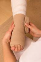 Been wordt gezwachteld Zwachtelen